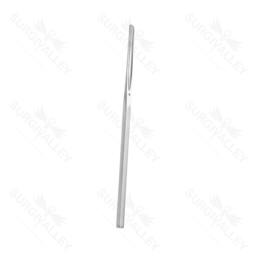 Bishop Mastoid Gouge Tip 3mm Hexagonal Handle 5.0mm Wide Blade 15.2cm