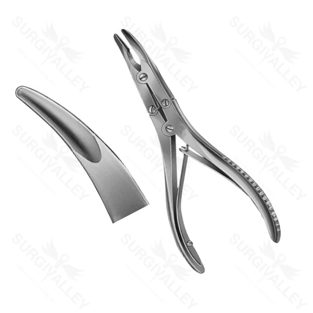 Boehler Bone Rongeur Double Action Hinged Rongeur 15cm Ent Instruments