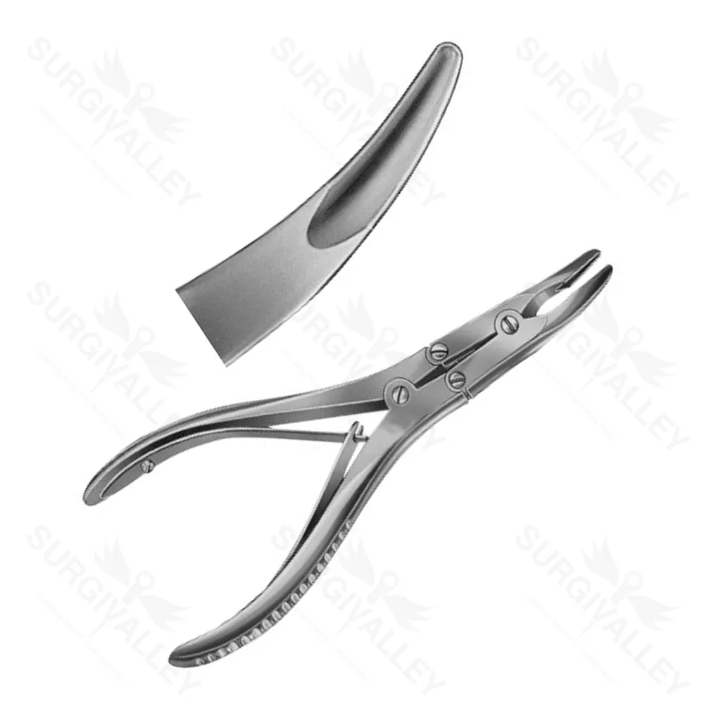 Boehler Bone Rongeur Double Action Hinged Rongeur 15cm Ent Instruments