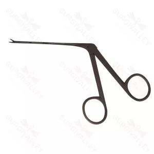 Cawthorne Aural Forceps Extra Fine Jaws Black Finish Tip Shoulder 75mm – surgivalley (SV-10-2568)