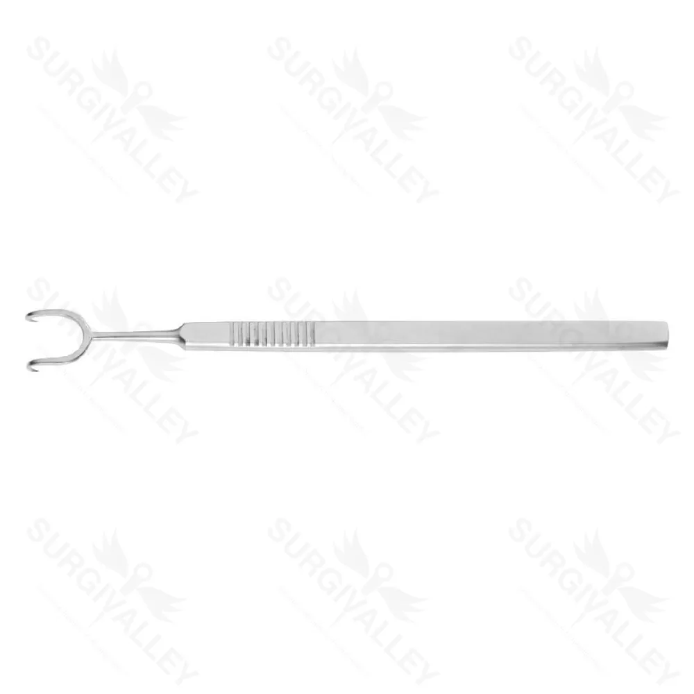 Cottle Retractor 14cm 2 Sharp Prong Handheld Stainless Steel Instrument