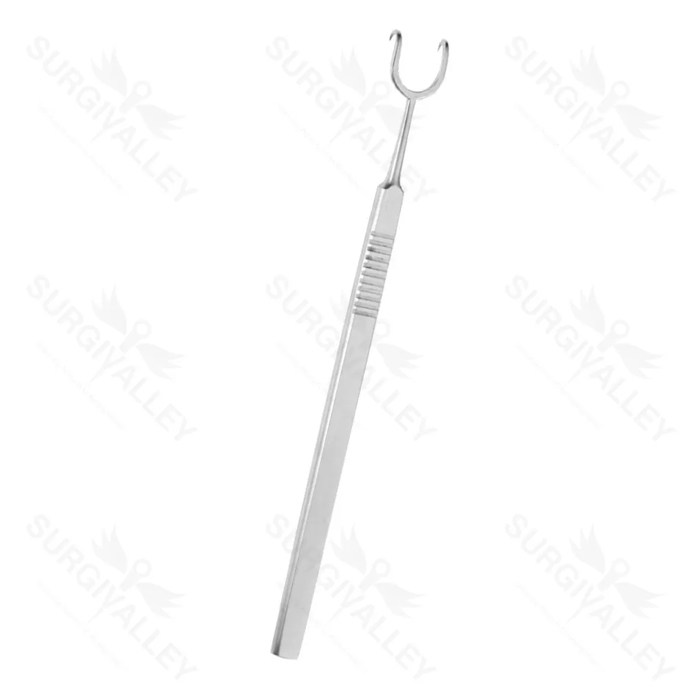 Cottle Retractor 14cm 2 Sharp Prong Handheld Stainless Steel Instrument