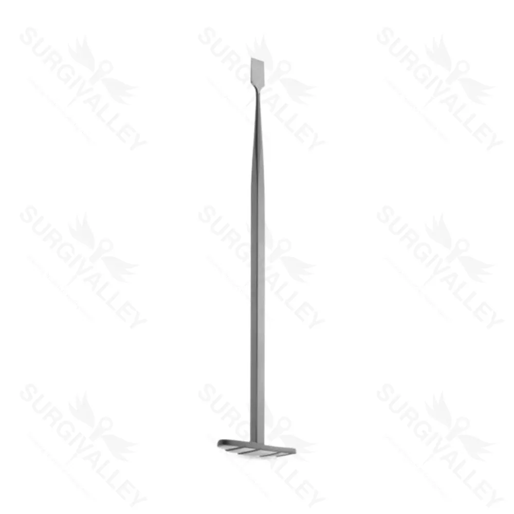 Dautrey Osteotome Straight Square Handle Sharp Tip 6 3/4 Inch Ent Instruments