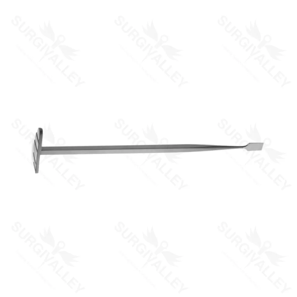 Dautrey Osteotome Straight Square Handle Sharp Tip 6 3/4 Inch Ent Instruments