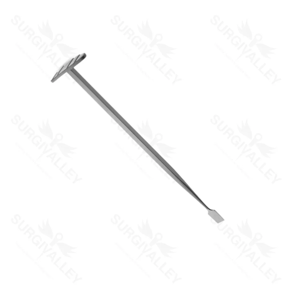 Dautrey Osteotome Straight Square Handle Sharp Tip 6 3/4 Inch Ent Instruments