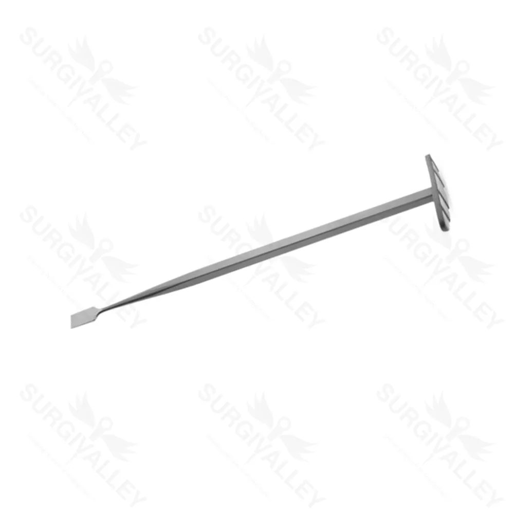 Dautrey Osteotome Straight Square Handle Sharp Tip 6 3/4 Inch Ent Instruments