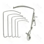 Mouth Gag Davis Boyle With Set 5 Blades Fine Quality Surgical Instruments