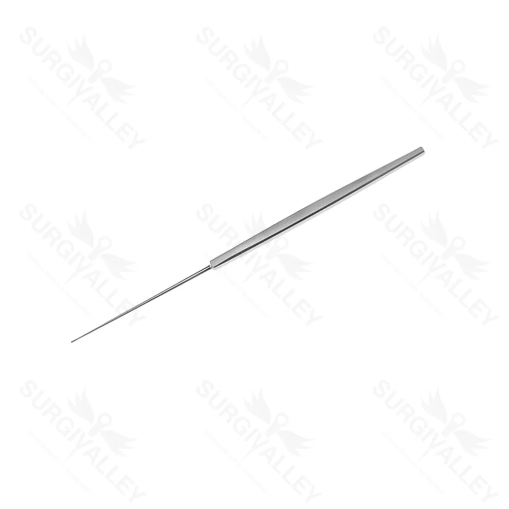 Derlacki Chisel Straight Narrow Edge 15.8cm Flat Handle 0.5mm Wide Tip Ent Instrument