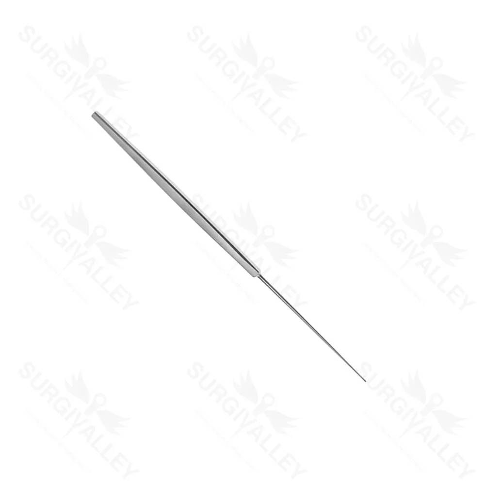 Derlacki Chisel Straight Narrow Edge 15.8cm Flat Handle 0.5mm Wide Tip Ent Instrument