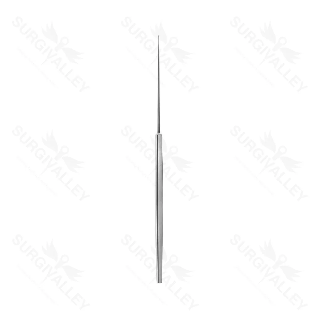 Derlacki Chisel Straight Narrow Edge 15.8cm Flat Handle 0.5mm Wide Tip Ent Instrument