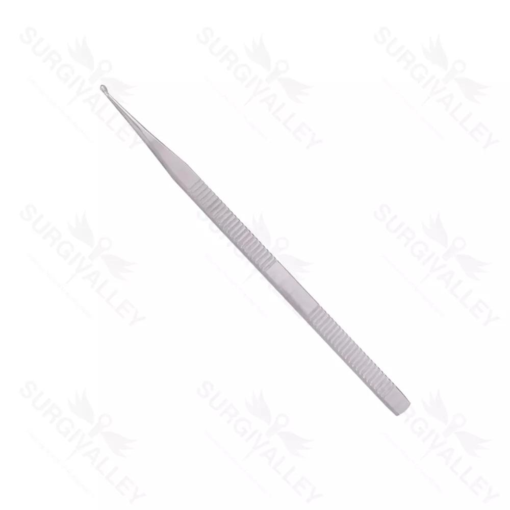 Guilford Wright Angled Single Ended 1.5mm Cup Flat Handle 13.5cm Ear Curette Instruments