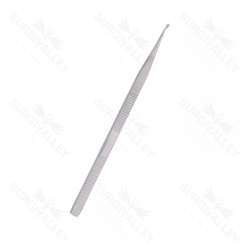 Guilford Wright Angled Single Ended 1.5mm Cup Flat Handle 13.5cm Ear Curette Instruments