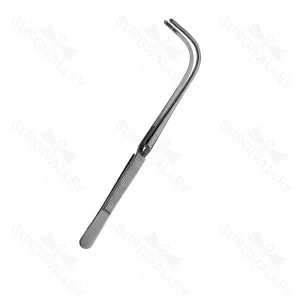 Single Use Disposable Jackson Laryngeal Self Closing Dressing Forceps Serrated 1X2 Teeth 9 Inch – surgivalley (SV-10-2664)
