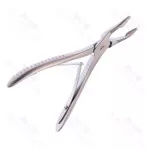 Jansen Bone Rongeur Double Action 185mm Curved Ent Instruments