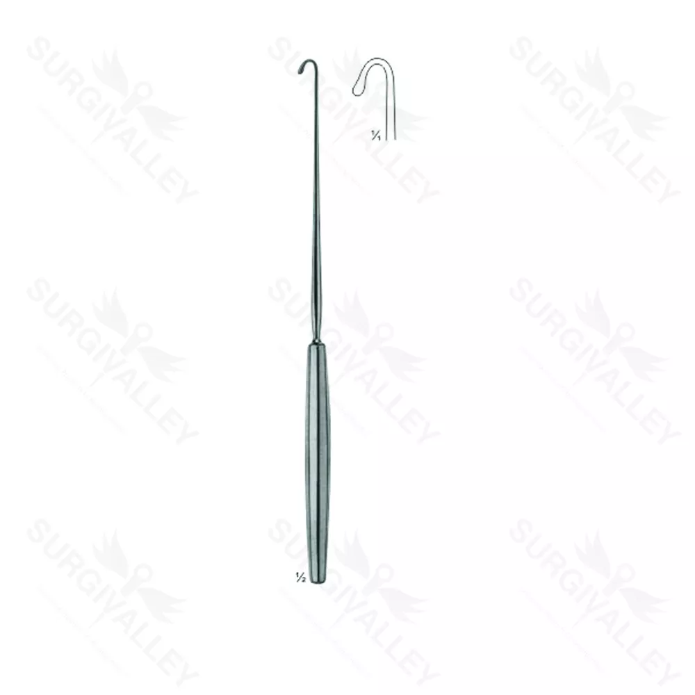 Lange Fistual Hook Blunt 9 1/4 Inch Ent Hook Instrument