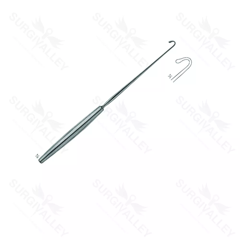 Lange Fistual Hook Blunt 9 1/4 Inch Ent Hook Instrument
