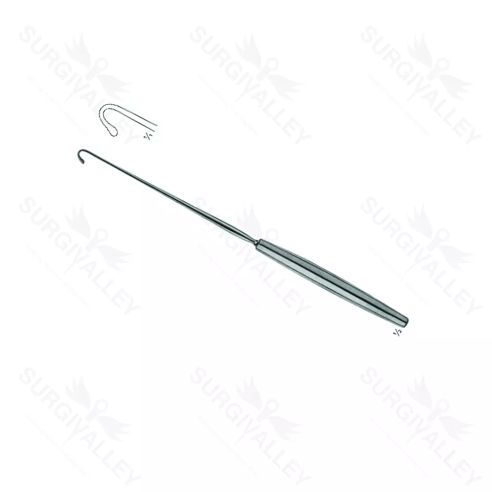Lange Fistual Hook Blunt 9 1/4 Inch Ent Hook Instrument