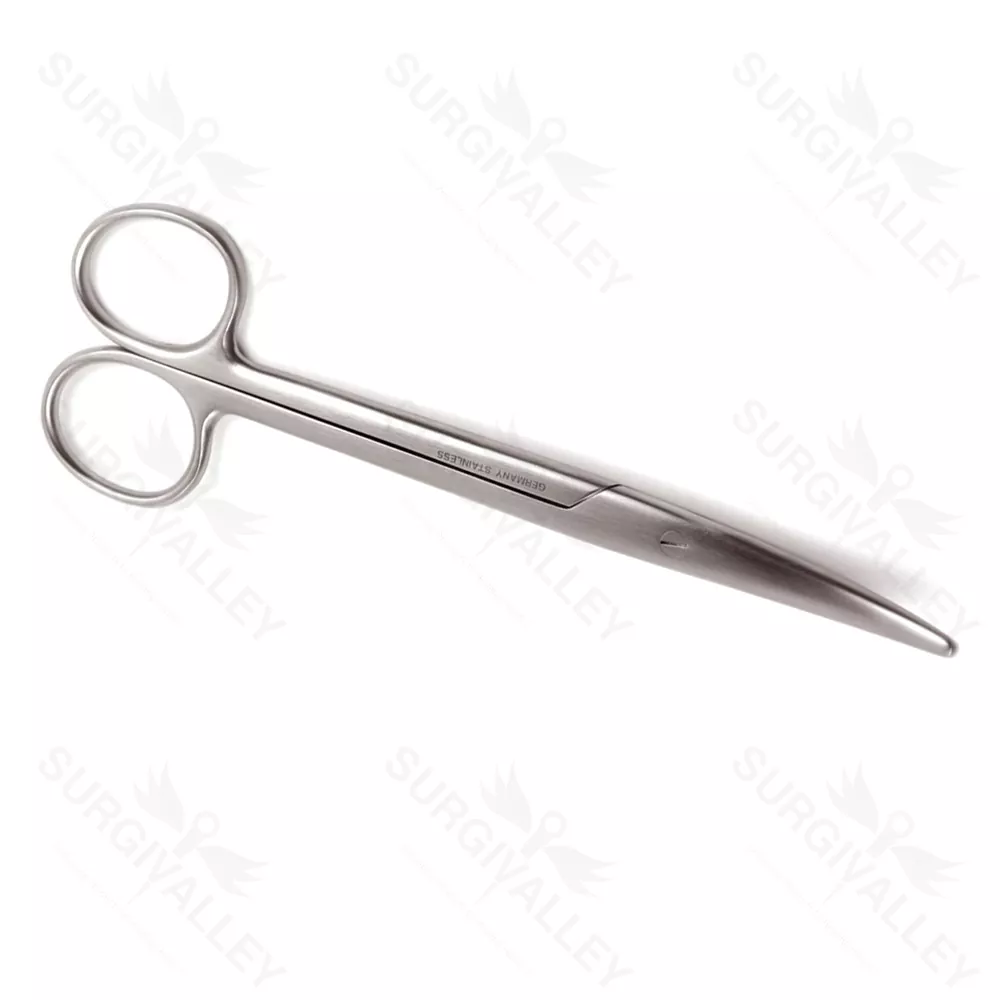 Single Use Disposable Lillie Dissecting Scissors Blunt Curved 14.5cm