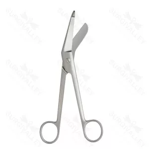 Lister Bandage Scissors One Large Ring Scissors Surgery Instruments – surgivalley (SV-10-2701)