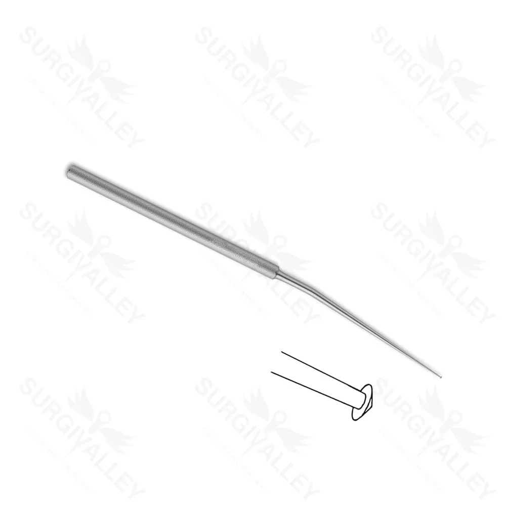 Mcgee Oval Window Rasp Small Shaft Angled 20 Degrees 16.5 cm Ent Instruments
