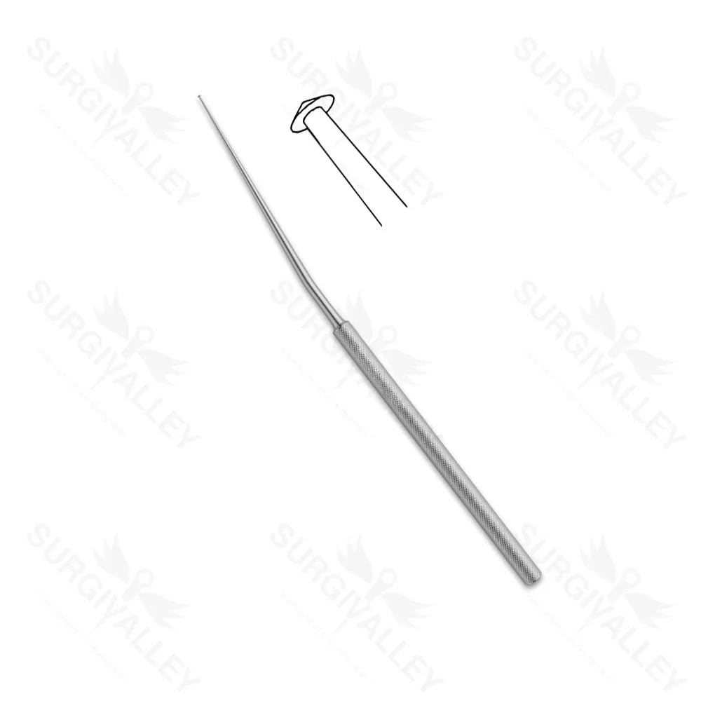 Mcgee Oval Window Rasp Small Shaft Angled 20 Degrees 16.5 cm Ent Instruments