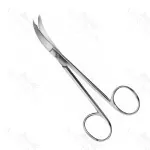 Northbent Ligature Scissors Cusved To Sidd 120 mm Notch Tmp Non Sterile Reusable