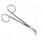 Northbent Ligature Scissors Cusved To Sidd 120 mm Notch Tmp Non Sterile Reusable