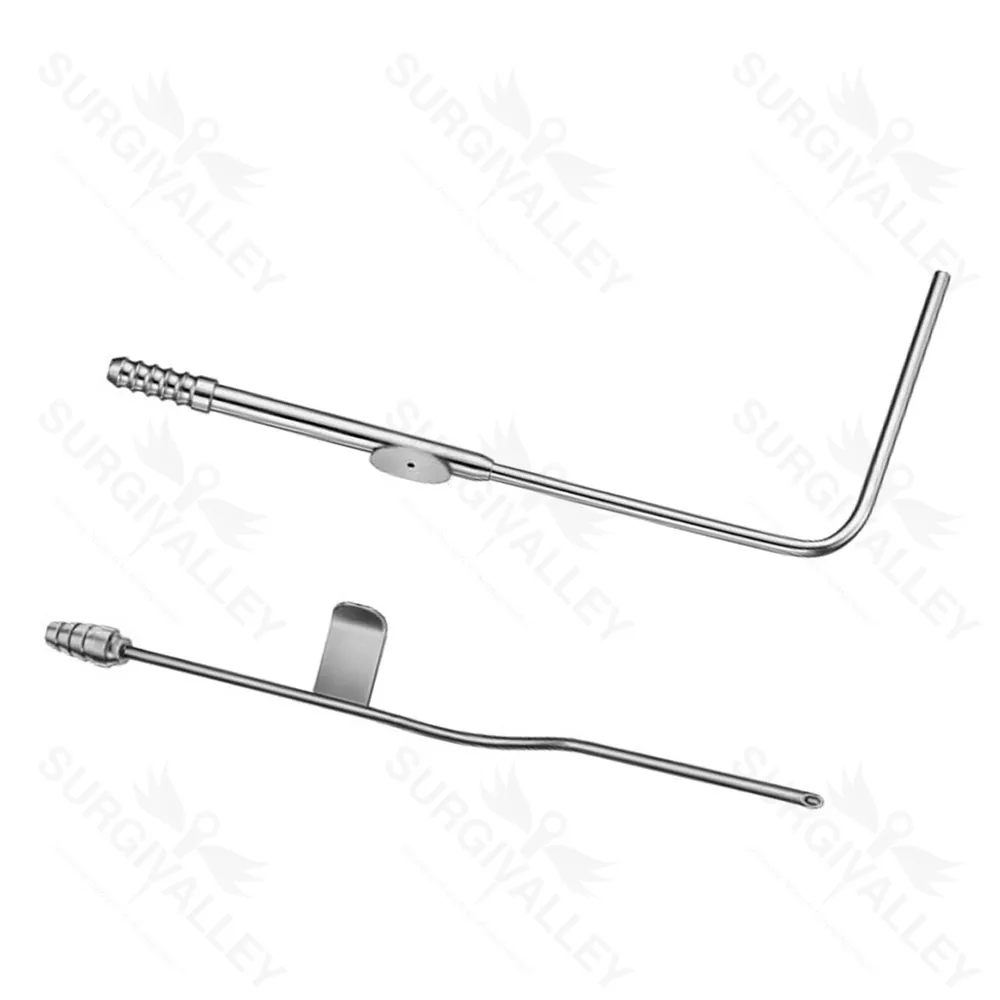 Sachs Suction Tubes With Thumb Suction Control 9 5/8 Inch 8Fr Ent Instruments