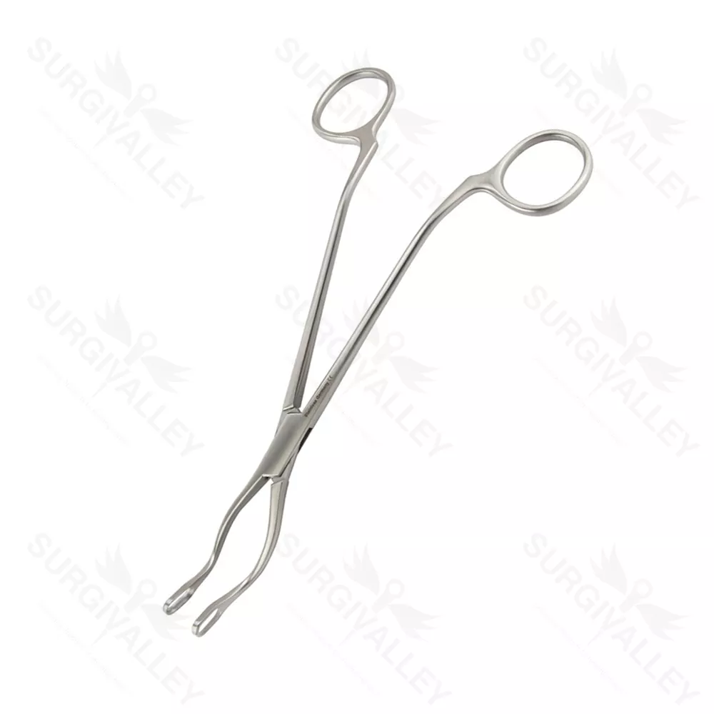 Single Use Disposable St Clairl Adenoid Forceps 5mm X 10mm Ring Jaw Sharp 18cm Long Ent Surgery Instruments
