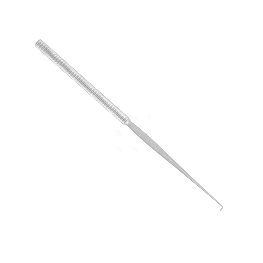 Wagener Nerve Vessel Hook Probe Ended Tip 5 mm Round Handle Short Non Sterile Reusable 15cm