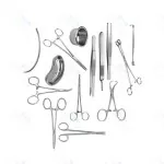 Skin Biopsy Instruments Set