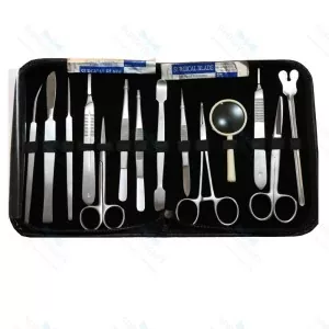 Veterinary Dissecting Kit Of 18 Pcs Dissection Set – surgivalley (SV-98-1129)
