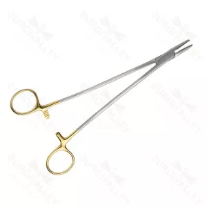 Bozeman Needle Holder Cross Hatched Surface 200mm Tungsten Carbide Needle Holders – surgivalley (SV-10-799)