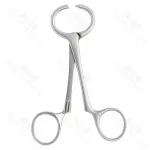 Collingwood Stewart Hernia Forceps Ring Bladed Screw Joint Stainless Steel Surgical Instruments