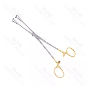 Duval Tissue Forceps Serrated Jaw Grasping Lung Tissue Forceps Cardiovascular Instruments – surgivalley (SV-10-836)