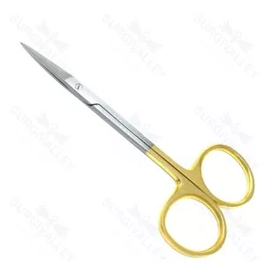 Iris Scissors Straight 10cmtungsten Carbide Surgical Instrument – surgivalley (SV-10-865)