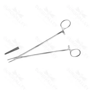 Jamson Needle Holder 1.8mm Jaw Self Retaining Instrument 23cm – surgivalley (SV-10-869)