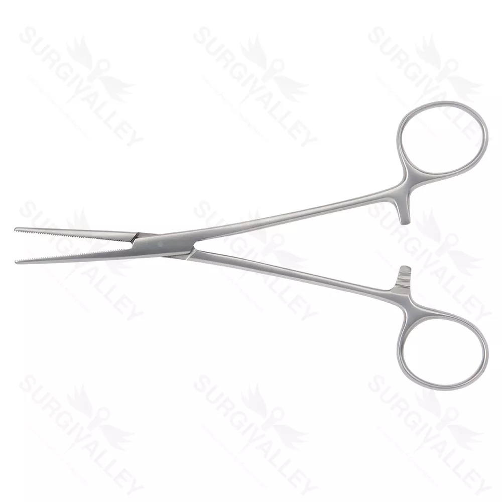Jolls Artery Thyroid Forceps Straight Fully Serrated Ratchet