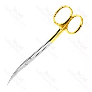 La Grange Scissors 11cm S Shaped Body Curved Scissors – surgivalley (SV-10-884)