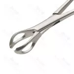 Lane Tissue Forceps 1 X 2 Interlocking Teeth Ratcheted Handles Grabbing Or Removing Forceps