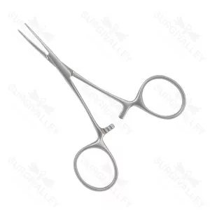 Mosquito Artery Lightweight Forceps Straight & Curved Fully Serrated Jaws – surgivalley (SV-10-923)