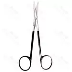 Ragnell Dissecting Scissors Flat Tip Straight 5&quot; Supercut