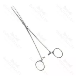 Roberts Artery Forceps Box Joint Curved With Fully Serrated Jaws – surgivalley (SV-10-957)