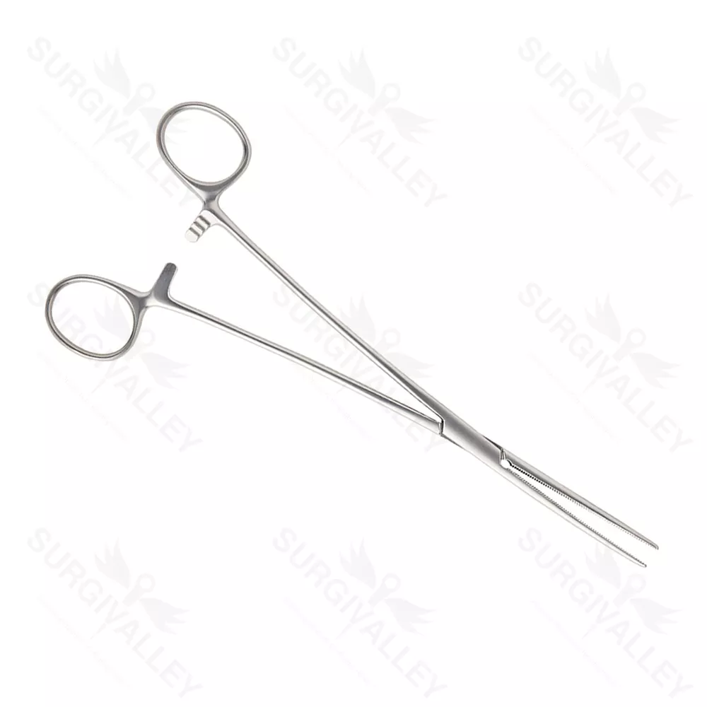 Roberts Artery Forceps Box Joint Curved With Fully Serrated Jaws