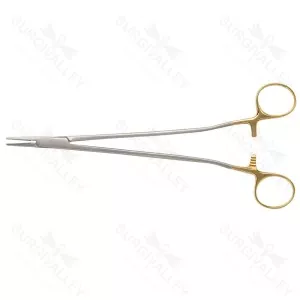 Sarot Needle Holders Tungsten Carbide Serration Pitch Suture Needle Holders – surgivalley (SV-10-962)