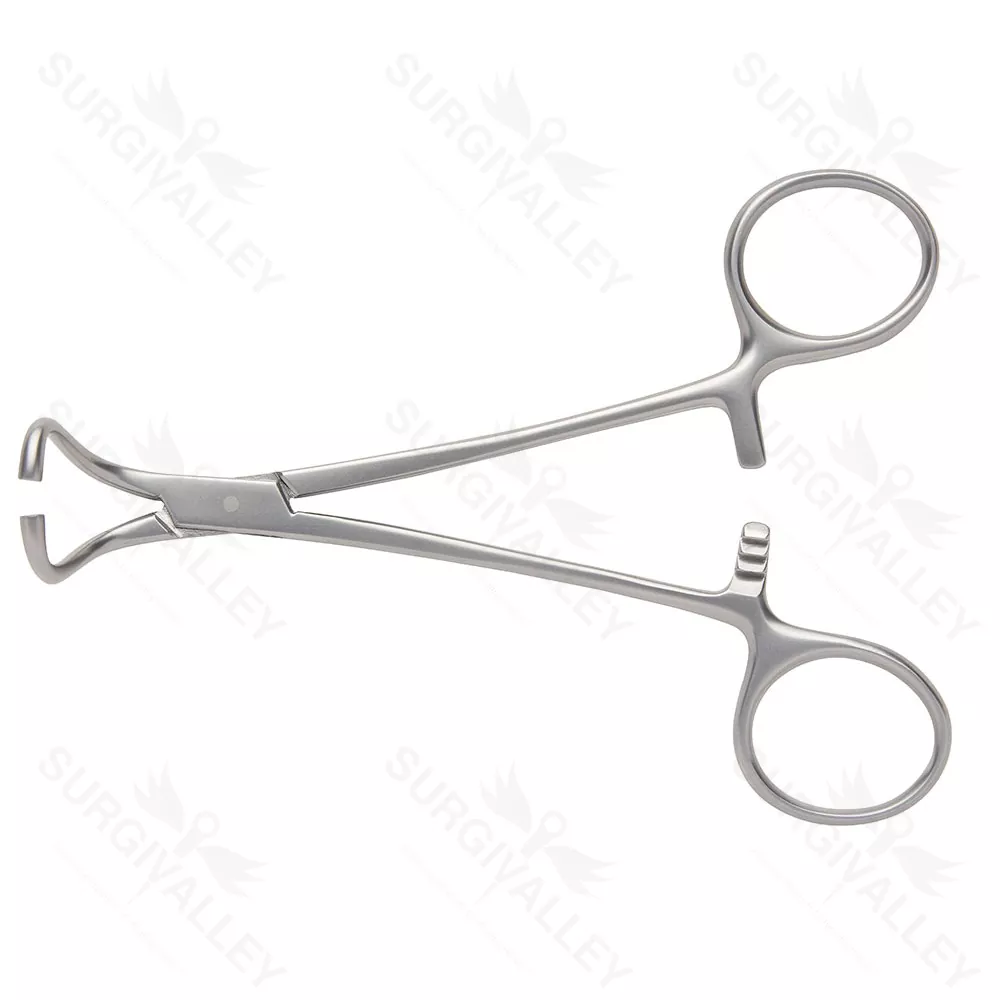 Tohoku Towel Clips Flat Cross Serrated Curved Ends Surgical Towel Clips