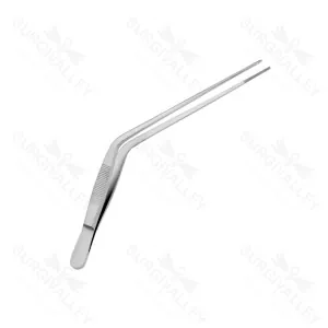 Troeltsch Bayonet Shaped Forceps 14cm Stainless Steel Surgical Instruments – surgivalley (SV-10-988)