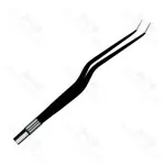 European Non Stick Bipolar Forceps Bayonet Angled