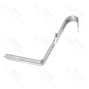 Ferreira Fiber Optic Face Lift Retractor One Side Hook Shape Orthopedic Instrument – surgivalley (SV-10-1874)