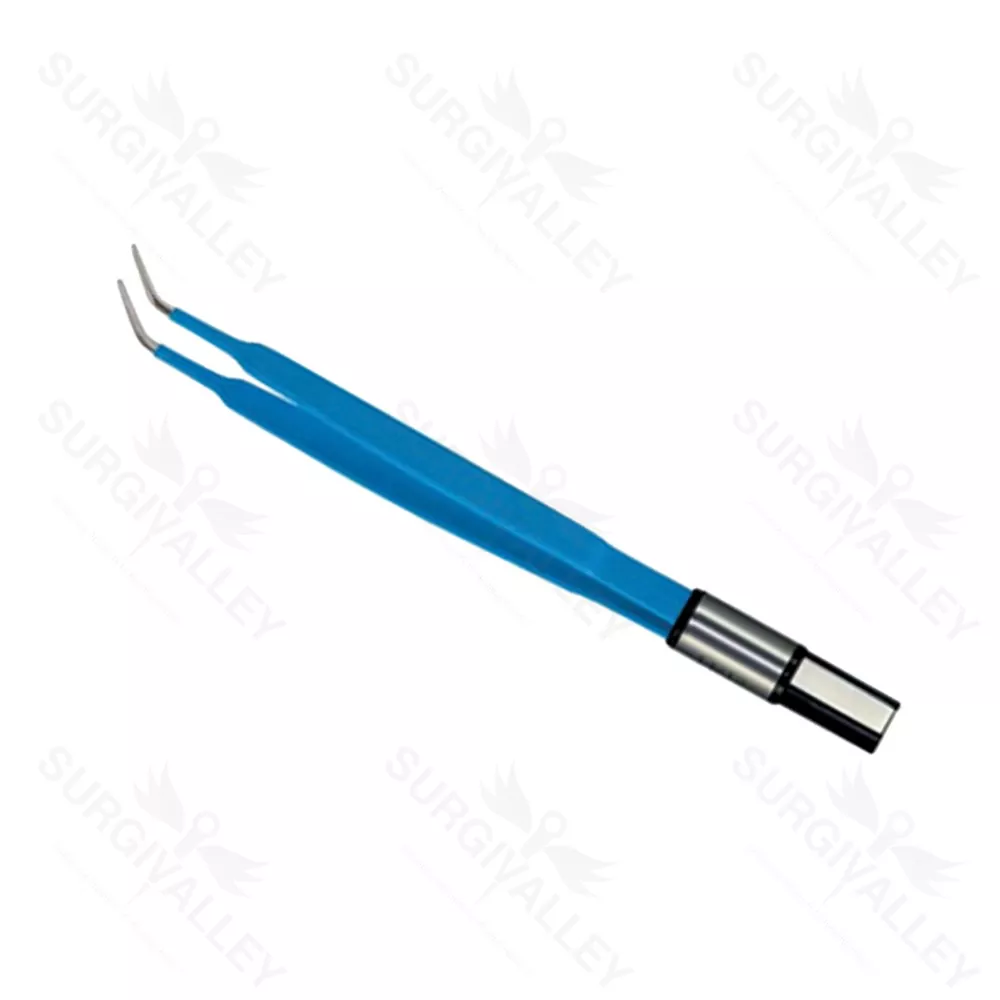 Iris Curved European Bipolar Forceps